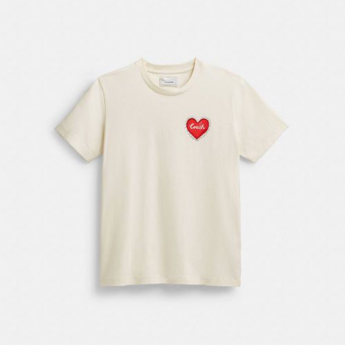 T-shirt en coeur - COACH - Modalova