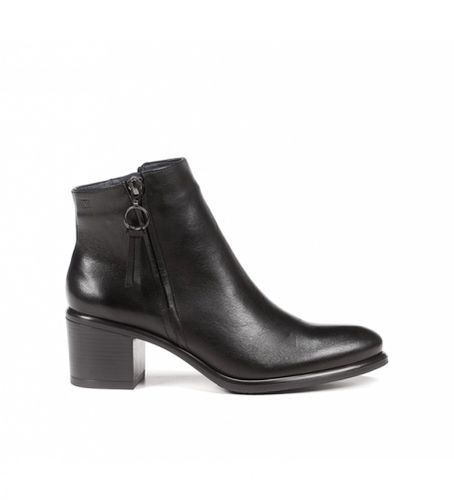 D8606-SU Lexi Bottines en cuir - Hauteur du talon 6cm (36), 5 à 8 cm, Fermeture éclair, Casuel - Dorking by Fluchos - Modalova