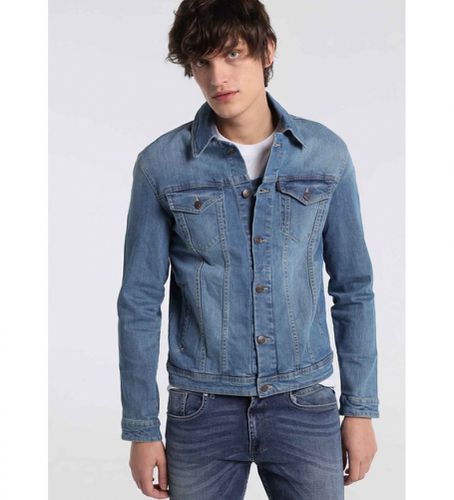 Veste en jean bleue (S), Casuel, Coton, Manche longue - Six Valves - Modalova