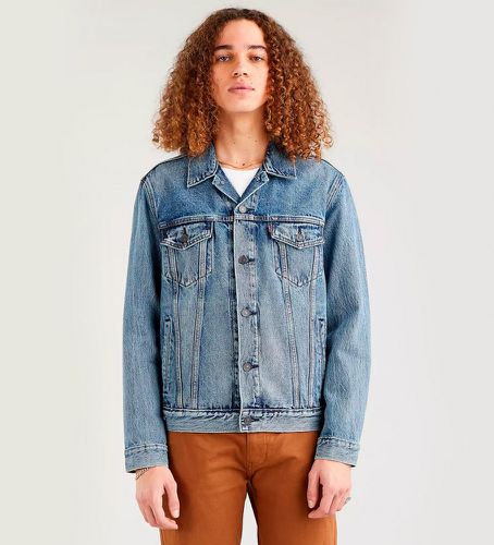 Veste de camionneur bleue (S), Casuel, Coton, Denim - Levi's - Modalova