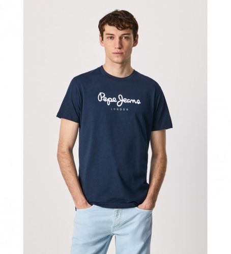 PM508208 T-shirt Eggo N (XXL), Bleu, Casuel, Coton, Manche courte, Durable - Pepe Jeans - Modalova