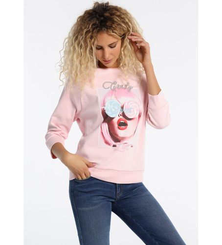 Sweat-shirt à manches Rangla Grafica (S), Casuel, Coton, Manche longue - Lois Jeans - Modalova