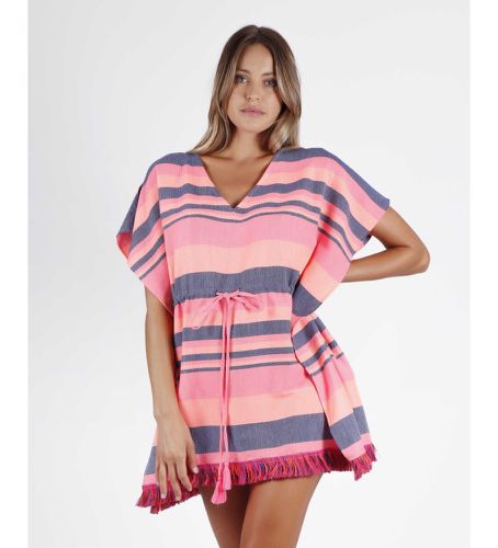 Robe Kafkano Rayas Fucisa (M), Casuel, Coton, Manche courte - Admas - Modalova