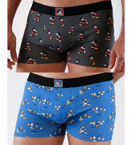 P-0-000504 Pack 2 Boxers Mickey & Donald , (S), Homewear, Coton - Disney - Modalova