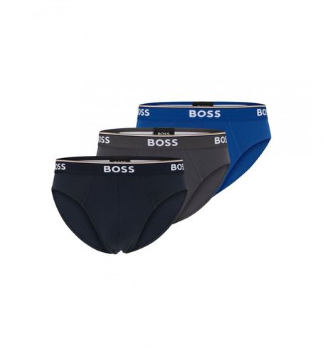 Slip Power 3-pack , Marine, (M), Homewear, Coton - BOSS - Modalova