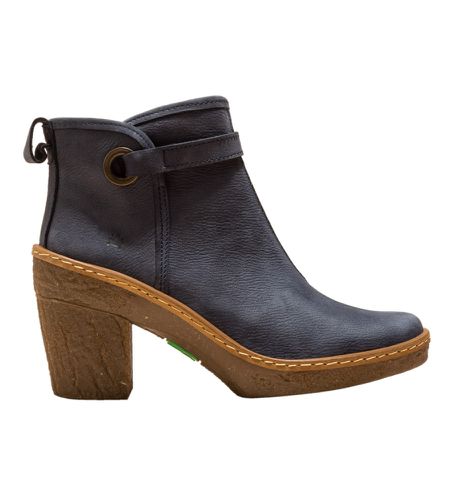 NF0005_0B0 Bottines en cuir N5179 (39), 5 à 8 cm, Fermeture éclair, Casuel, Marine - El Naturalista - Modalova