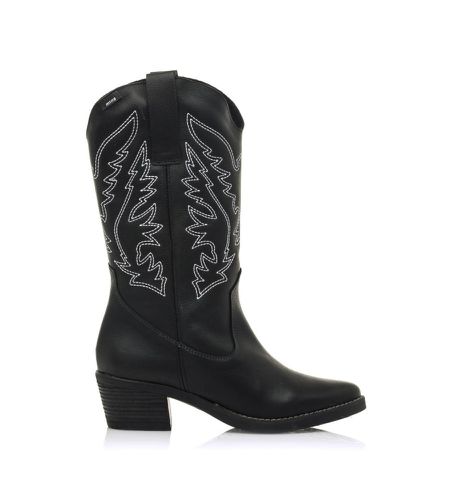 Bottes décontractées en cuir TEO - Hauteur du talon 5cm (36), 5 à 8 cm, Aucun, Casuel - MTNG - Modalova