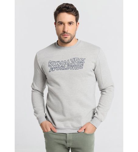 Sweatshirt 132573 (XS), Casuel, Coton, Manche longue - Six Valves - Modalova