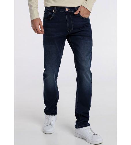 Jeans Slim 131740 (28), Casuel, Coton, Marine - Six Valves - Modalova