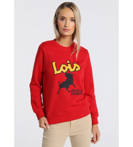 Sweatshirt 132053 (XS), Casuel, Coton, Manche longue - Lois Jeans - Modalova