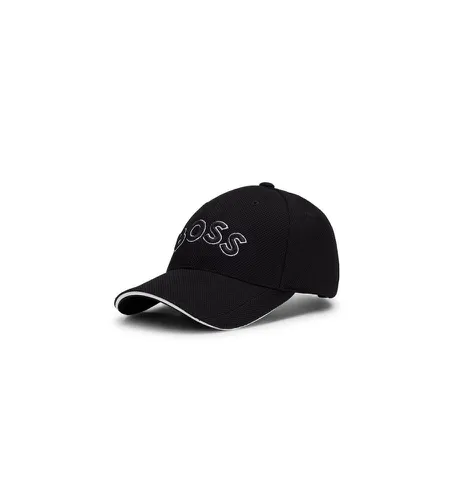 Casquette noire brod (OSFA), Casuel, Polyester - BOSS - Modalova