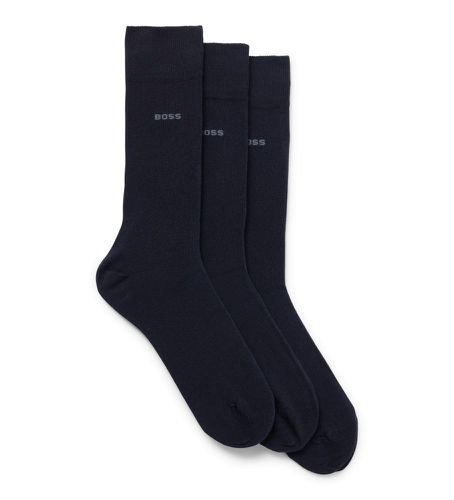 Lot de 3 paires de chaussettes longues standard (39-42), Homewear, Coton - BOSS - Modalova