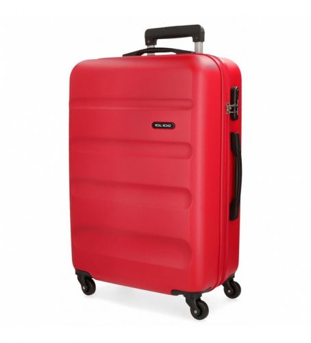 Unisex. 5849364 Flex Large Rigid Suitcase (OSFA), Rouge, Casuel, ABS/Polycarbonate, Big - Roll Road - Modalova