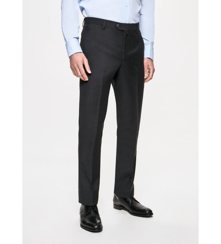 HM211330 Pantalon en laine unie (36), Casuel, Fête, Classique - Hackett London - Modalova