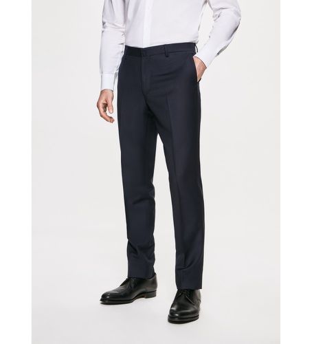 HM211176 Pantalon uni en laine (32), Casuel, Fête, Classique - Hackett London - Modalova