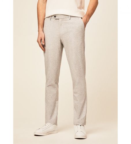 HM212430 Pantalon chino mélangé (35/32), Casuel, Coton - Hackett London - Modalova