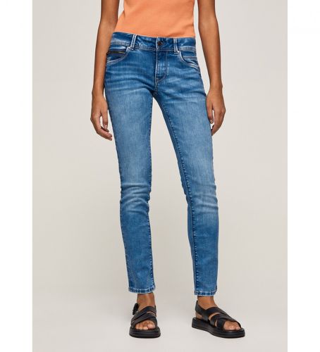 PL204165VU1 Jean New Brooke (24/30), Casuel, Coton, Denim, Durable - Pepe Jeans - Modalova