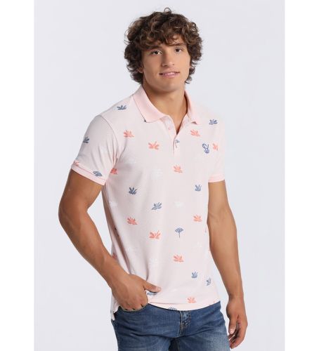 Polo imprimé (3XL), Casuel, Coton, Classique, Polyester, Manche courte - Six Valves - Modalova