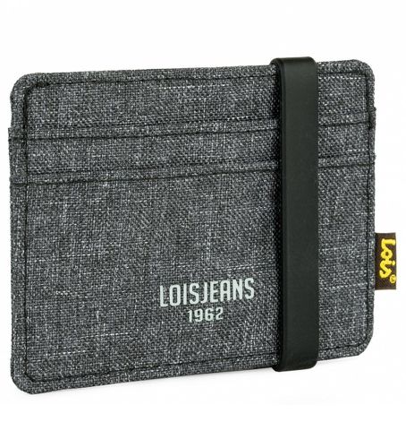 Porte-cartes LOIS RFID 203698 couleur foncé (OSFA), Casuel, Nylon, Polycuir, Durable - Lois Jeans - Modalova