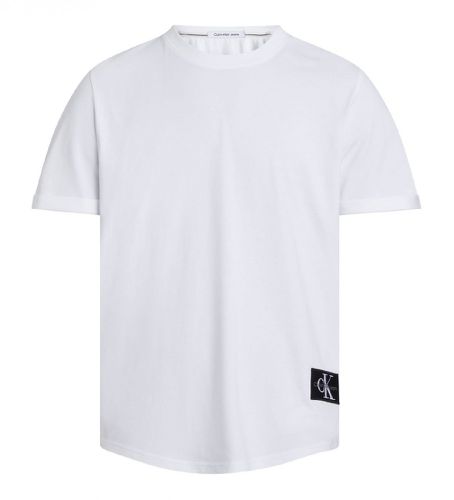 J30J323482 T-shirt en coton avec badge (XXS), Casuel, Manche courte, Le coton biologique, Durable - Calvin Klein Jeans - Modalova