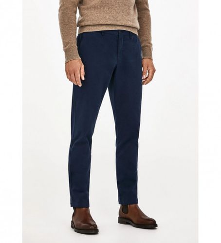 HM212349 Pantalon Texture (36/32), Casuel, Coton, Marine - Hackett London - Modalova