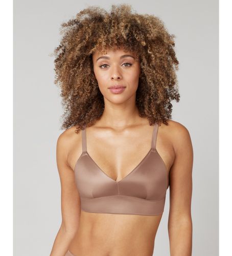 R_CAFE AU LAIT Soutien-gorge bralette Satin (S), Marron, Homewear, Nylon - SPANX - Modalova