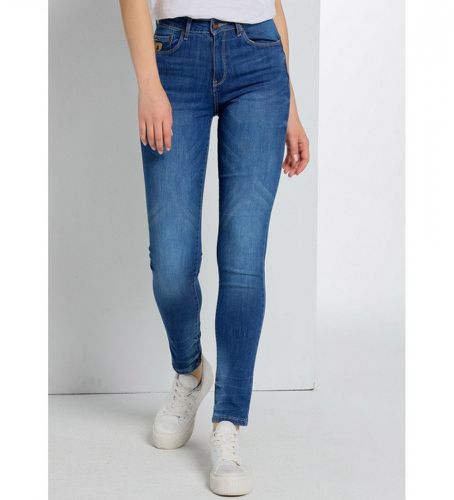 Baja Boxed Jeans - Push Up Skinny (26), Casuel, Coton, Denim, Marine - Lois Jeans - Modalova