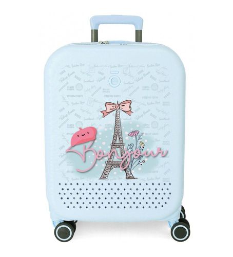 Unisex. 9528621 Valise cabine Bonjour extensible rigide 55cm (OSFA), Casuel, Rose, ABS/Polycarbonate - Enso - Modalova