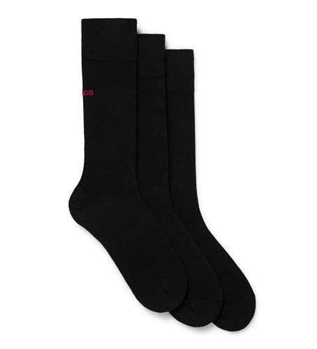 Lot de 3 paires de chaussettes longues standard (43-46), Homewear, Coton - HUGO - Modalova