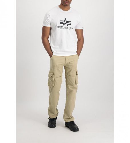 T-shirt avec logo (S), Casuel, Coton, Manche courte - ALPHA INDUSTRIES - Modalova