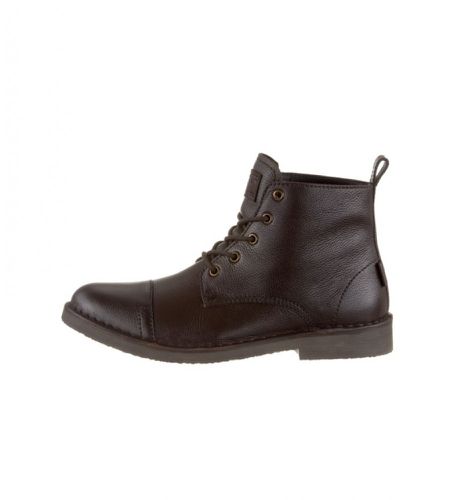 Bottes en cuir Track marron (40), Plat, Lacets, Casuel - Levi's - Modalova