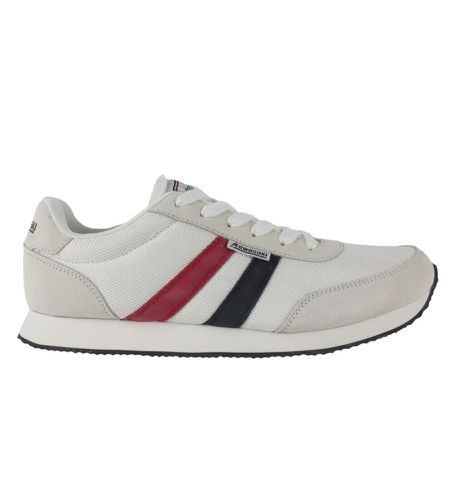 K222256 Trainers Racer Classic (40), Blanc, Tissu, Plat, Lacets, Casuel - Kawasaki - Modalova