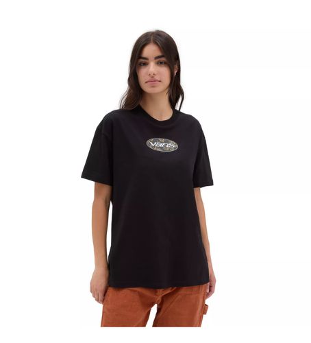 VN000F1RBLK1 T-shirt oversize Oval Bloom (S), Casuel, Coton, Manche courte - Vans - Modalova