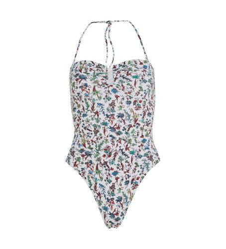 UW0UW04531 Maillot de bain imprim (M), Blanc, Beachwear, Floral, Durable, Nylon recyclé - Tommy Hilfiger - Modalova