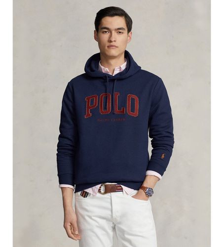 Sweatshirt Fleece Logo Hoodie (M), Casuel, Coton, Manche longue, Marine - Polo Ralph Lauren - Modalova