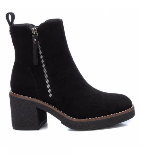 Bottines Antelina - Hauteur du talon 7cm (39), 5 à 8 cm, Fermeture éclair, Casuel - Refresh - Modalova