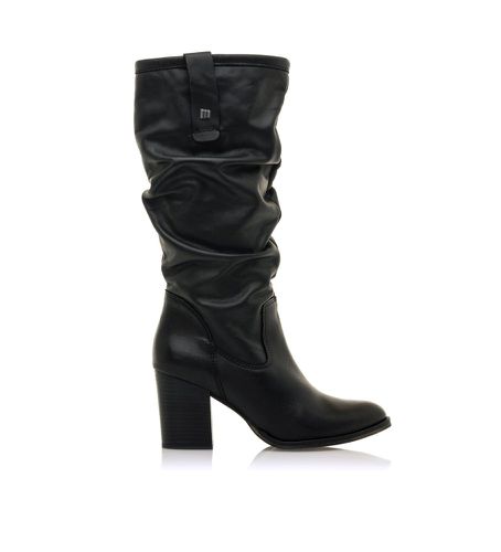 Bottes en cuir Uma -Hauteur du talon 8cm (36), 5 à 8 cm, Fermeture éclair, Casuel - Mustang - Modalova