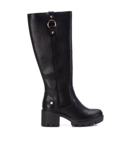 NEGRO Bottes 141542 - Hauteur du talon 6cm (36), 5 à 8 cm, Fermeture éclair, Casuel - Xti - Modalova