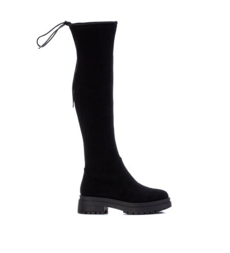 NEGRO Bottes en daim (37), 3 à 5 cm, Fermeture éclair, Casuel - Xti - Modalova