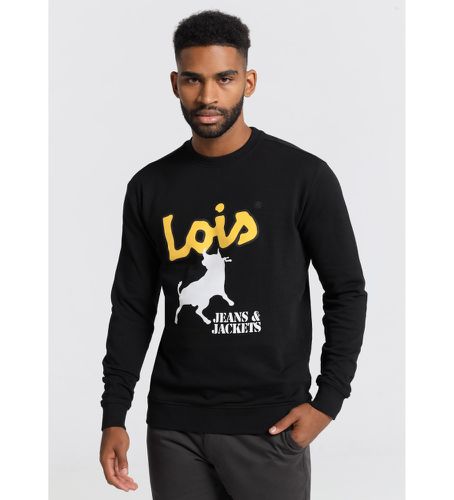 Jeans & Jackets Sweatshirt logo (S), Casuel, Coton, Manche longue - Lois Jeans - Modalova