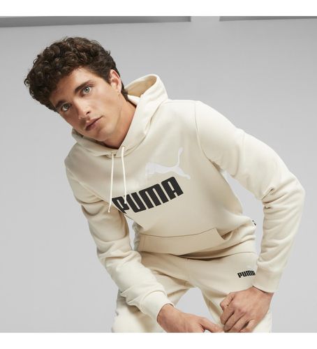 Sweat Essentials+ Two-Tone Big Logo (M), Casuel, Coton, Manche longue - Puma - Modalova