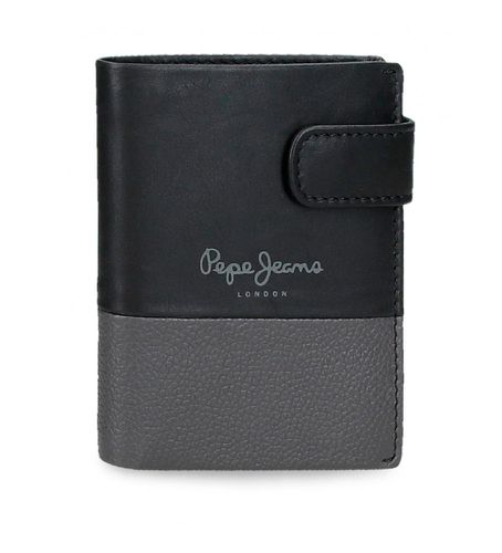 Unisex. 7831231 Portefeuille double en cuir avec fermeture à clic (OSFA), Casuel - Pepe Jeans - Modalova