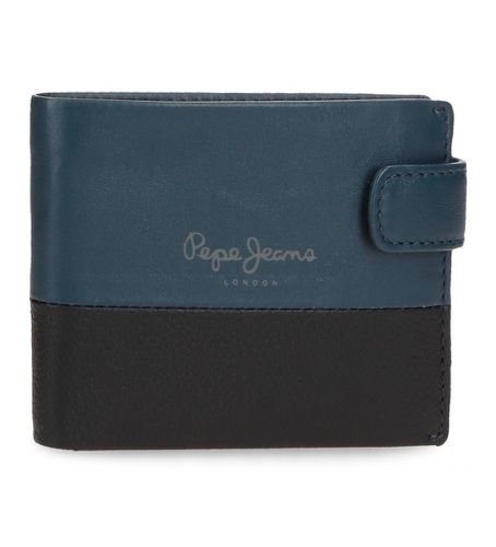 Unisex. 7833332 Portefeuille vertical en cuir double avec fermeture à clic (OSFA), Casuel - Pepe Jeans - Modalova