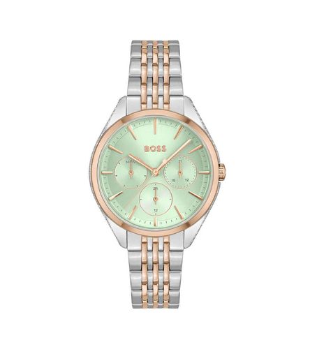 Montre analogique Saya (OSFA), Casuel, Vert, Bracelet, Acier inoxidable - BOSS - Modalova