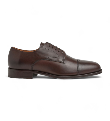 HMS21301 Jason Basic chaussures marron (42), Cuir, Plat, Lacets, Classique - Hackett London - Modalova