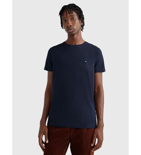 MW0MW27539 T-shirt TH Flex avec coupe slim (XS), Casuel, Manche courte, Le coton biologique, Durable - Tommy Hilfiger - Modalova