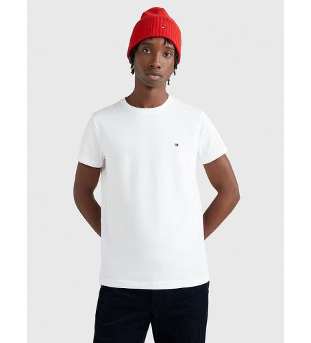 MW0MW27539 TH Flex T-shirt slim fit (S), Casuel, Manche courte, Le coton biologique, Durable - Tommy Hilfiger - Modalova