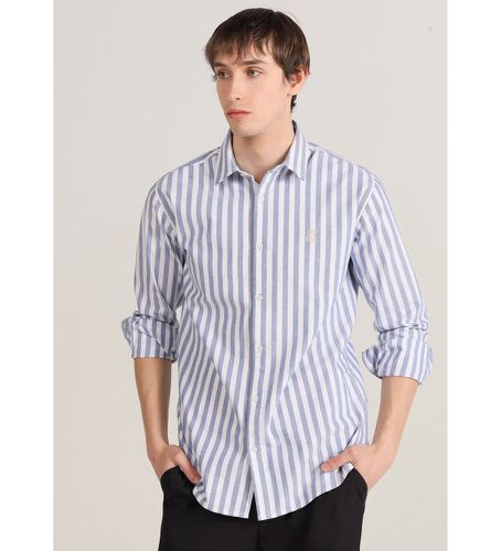 Chemise oxford à manches longues bleue (S), Casuel, Coton, Classique, Manche longue - Bendorff - Modalova