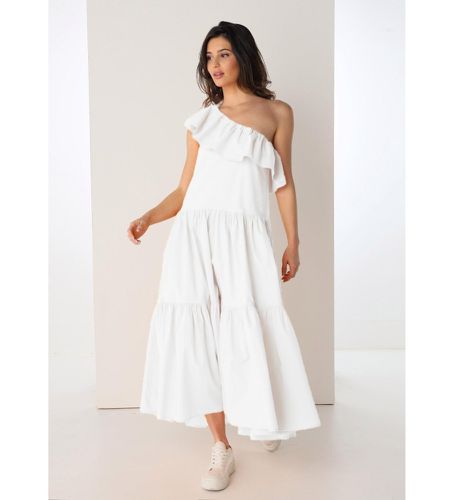 Robe midi décolletée (L), Casuel, Coton, Sans manches / bretelles - Victorio & Lucchino, V&L - Modalova