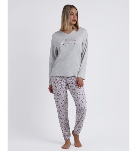 Pyjama Thank You manches longues (3XL), Homewear, Coton, Viscose, Manche longue - Admas - Modalova